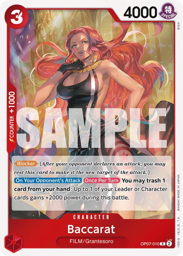 Baccarat [500 Years in the Future] Bandai