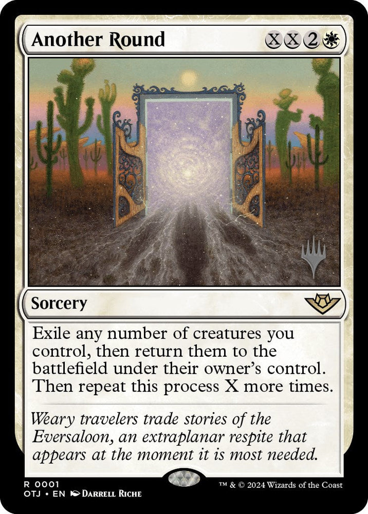 Another Round (Promo Pack) [Outlaws of Thunder Junction Promos] Magic: The Gathering