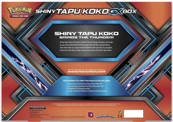 Shiny Tapu Koko GX Box Pokémon