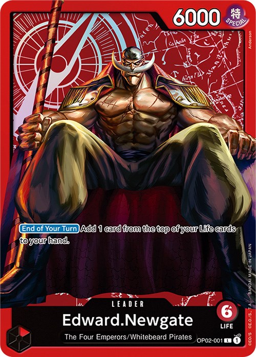 Edward.Newgate (Special Goods Set -Former Four Emperors-) [One Piece Promotion Cards] Bandai
