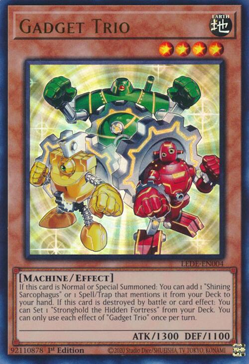 Gadget Trio [LEDE-EN004] Ultra Rare Yu-Gi-Oh!