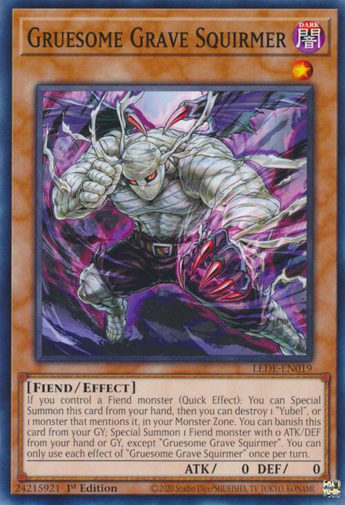 Gruesome Grave Squirmer [LEDE-EN019] Common Yu-Gi-Oh!