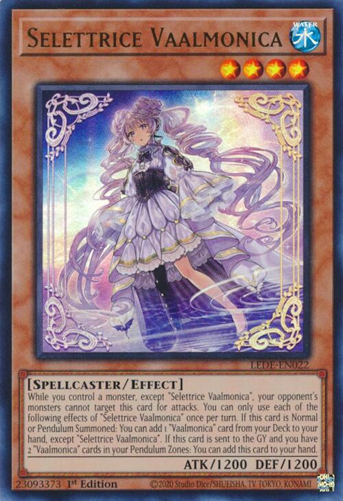 Selettrice Vaalmonica [LEDE-EN022] Ultra Rare Yu-Gi-Oh!