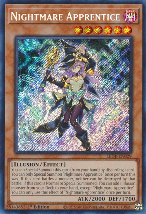 Nightmare Apprentice [LEDE-EN029] Secret Rare Yu-Gi-Oh!