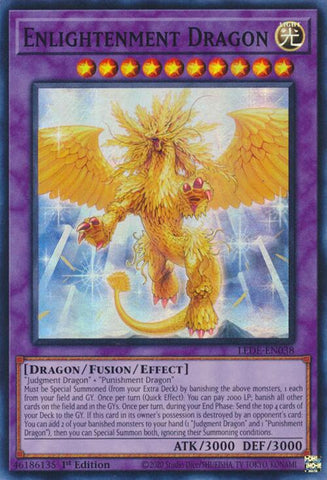 Enlightenment Dragon [LEDE-EN038] Super Rare Yu-Gi-Oh!