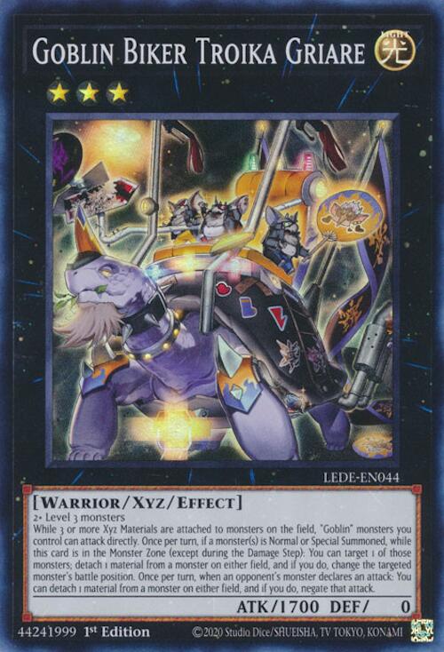 Goblin Biker Troika Griare [LEDE-EN044] Super Rare Yu-Gi-Oh!