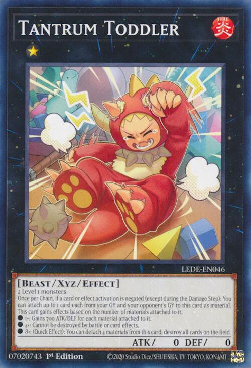 Tantrum Toddler [LEDE-EN046] Common Yu-Gi-Oh!