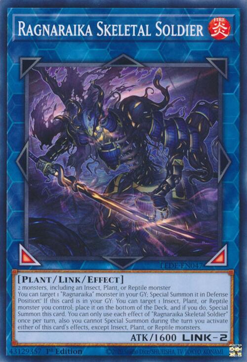 Ragnaraika Skeletal Soldier [LEDE-EN047] Common Yu-Gi-Oh!