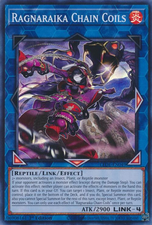Ragnaraika Chain Coils [LEDE-EN049] Super Rare Yu-Gi-Oh!