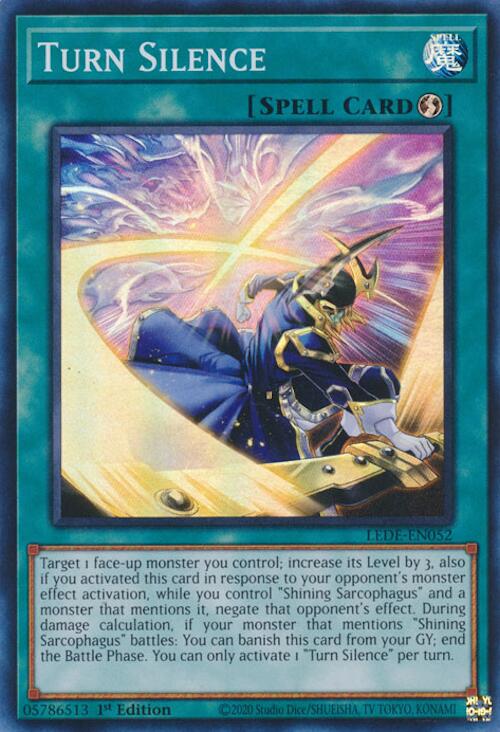 Turn Silence [LEDE-EN052] Super Rare Yu-Gi-Oh!