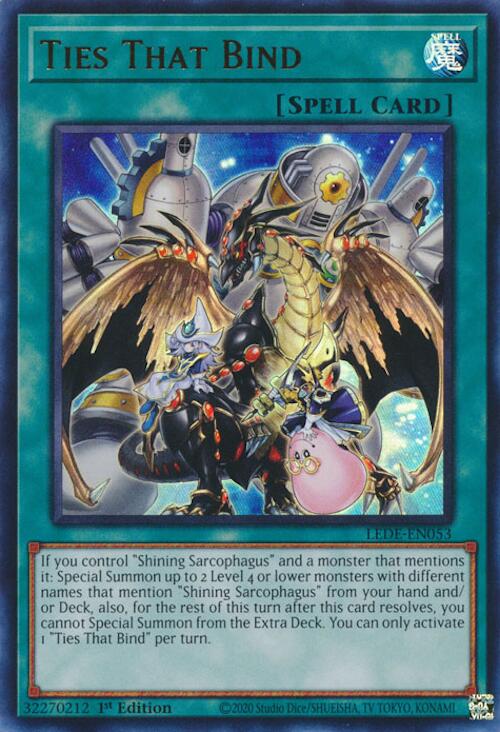 Ties That Bind [LEDE-EN053] Ultra Rare Yu-Gi-Oh!