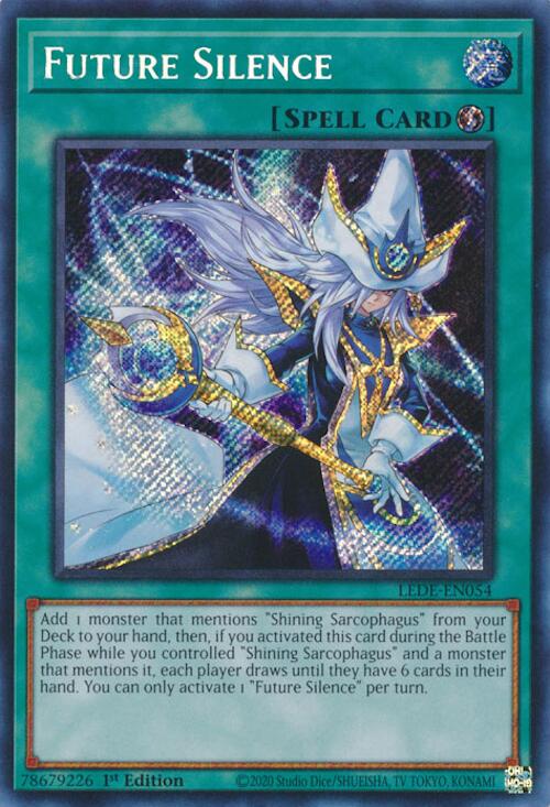 Future Silence [LEDE-EN054] Secret Rare Yu-Gi-Oh!