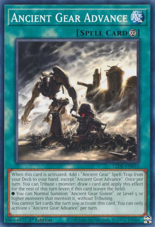 Ancient Gear Advance [LEDE-EN055] Common Yu-Gi-Oh!