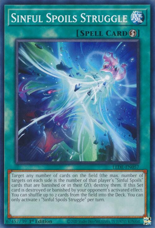 Sinful Spoils Struggle [LEDE-EN057] Common Yu-Gi-Oh!