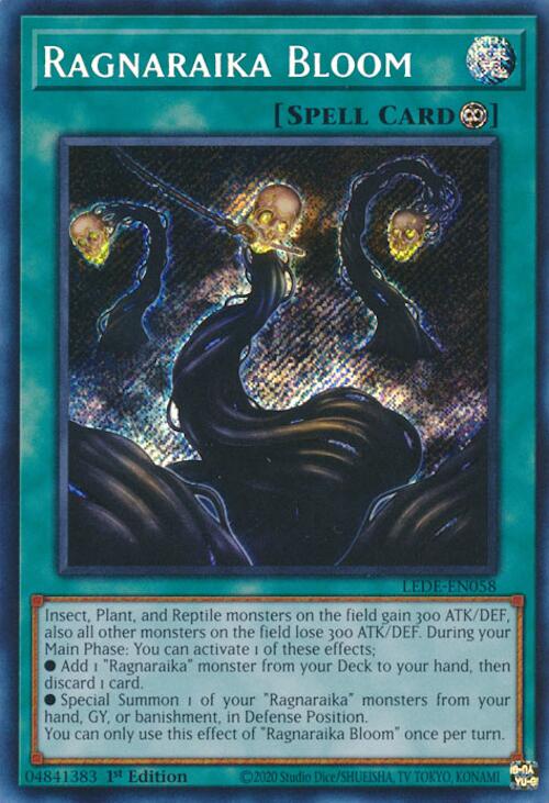 Ragnaraika Bloom [LEDE-EN058] Secret Rare Yu-Gi-Oh!