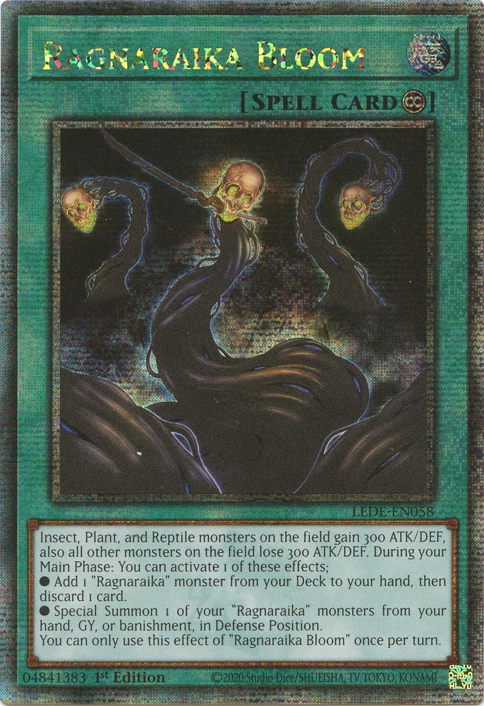 Ragnaraika Bloom (Quarter Century Secret Rare) [LEDE-EN058] Quarter Century Secret Rare Yu-Gi-Oh!