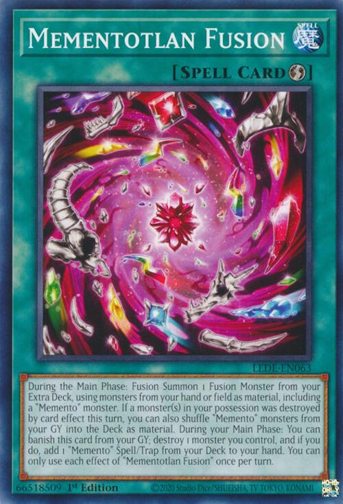 Mementotlan Fusion [LEDE-EN063] Common Yu-Gi-Oh!