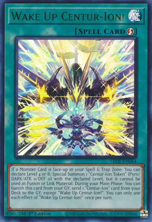 Wake Up Centur-Ion! [LEDE-EN064] Ultra Rare Yu-Gi-Oh!