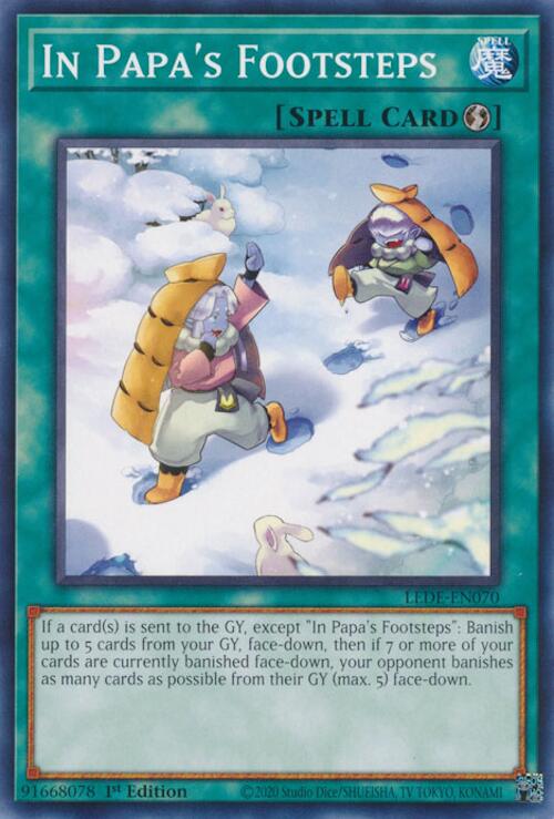 In Papa's Footsteps [LEDE-EN070] Common Yu-Gi-Oh!