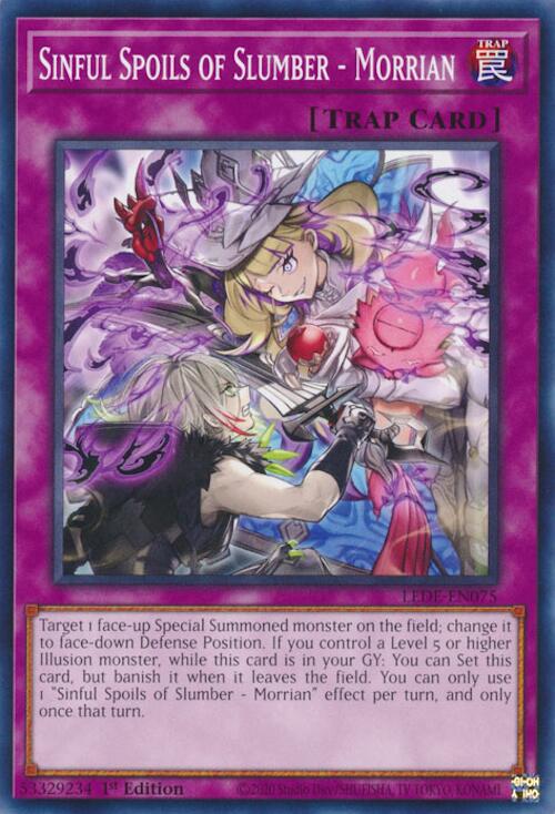 Sinful Spoils of Slumber - Morrian [LEDE-EN075] Common Yu-Gi-Oh!