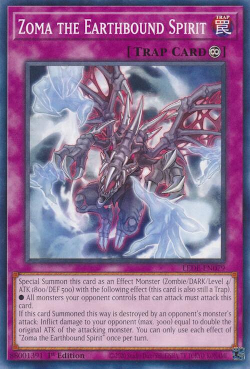 Zoma the Earthbound Spirit [LEDE-EN079] Common Yu-Gi-Oh!