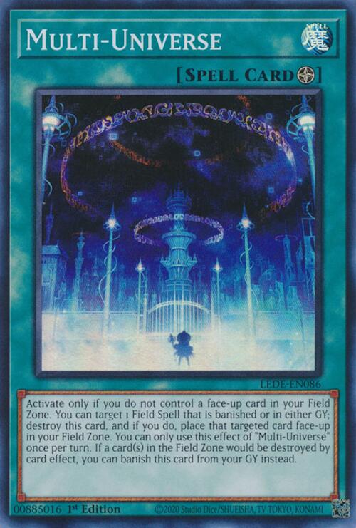 Multi-Universe [LEDE-EN086] Super Rare Yu-Gi-Oh!