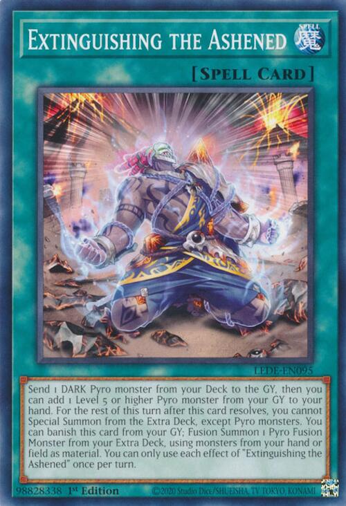 Extinguishing the Ashened [LEDE-EN095] Common Yu-Gi-Oh!