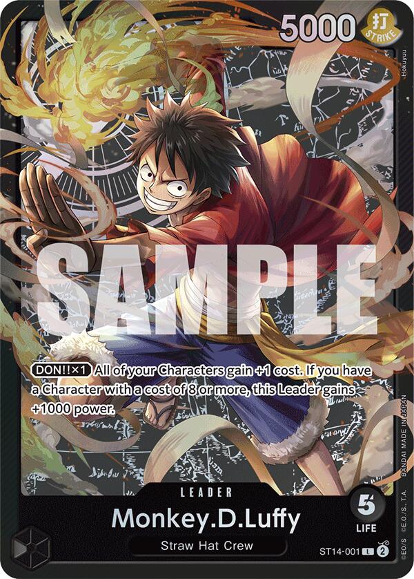 Monkey.D.Luffy (001) [Starter Deck: 3D2Y] Bandai