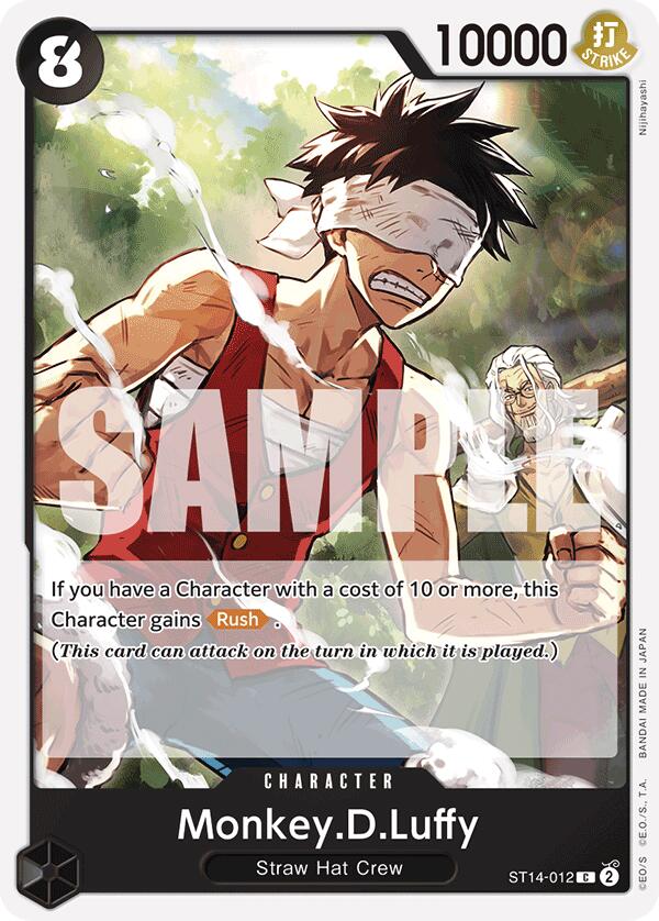 Monkey.D.Luffy (012) [Starter Deck: 3D2Y] Bandai