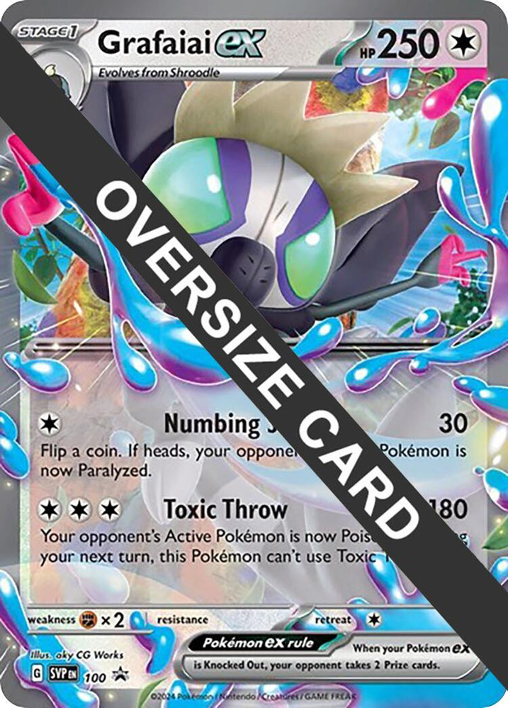 Grafaiai ex (100) (Jumbo Card) [Scarlet & Violet: Black Star Promos] Pokémon