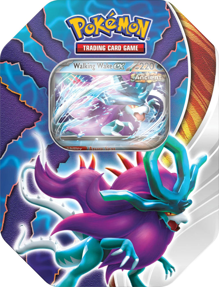 Paradox Clash Tin (Walking Wake EX) (International Version) Pokémon