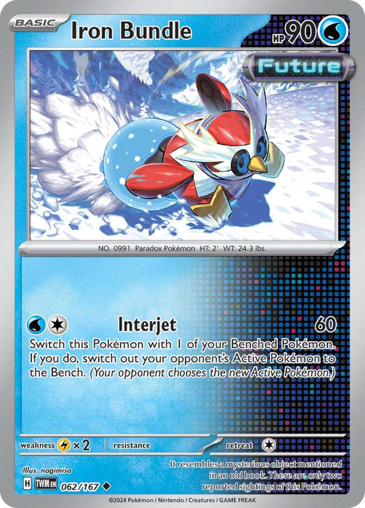Iron Bundle (062/167) [Scarlet & Violet: Twilight Masquerade] Pokémon