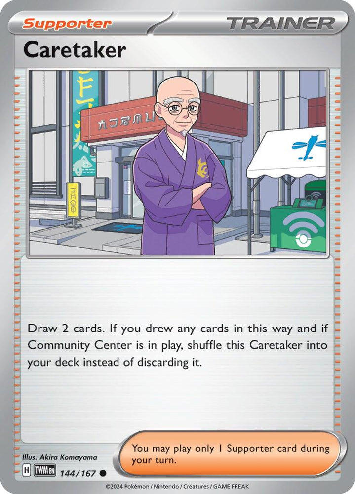 Caretaker (144/167) [Scarlet & Violet: Twilight Masquerade] Pokémon