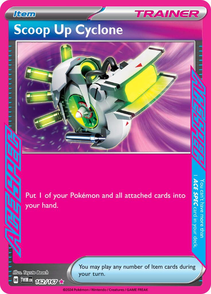 Scoop Up Cyclone (162/167) [Scarlet & Violet: Twilight Masquerade] Pokémon
