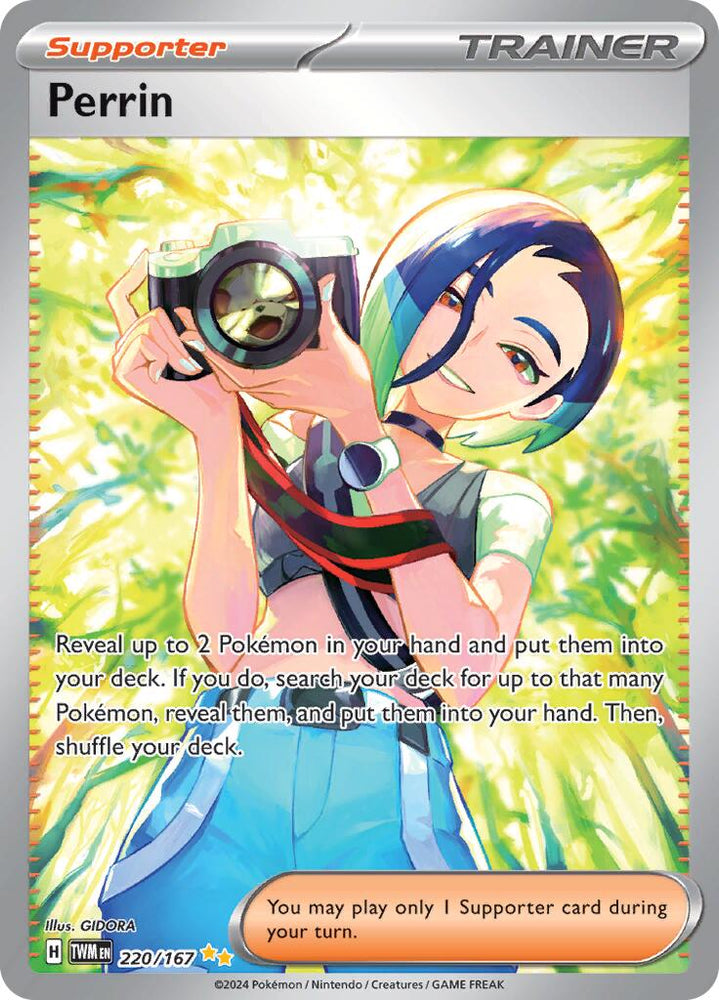 Perrin (220/167) [Scarlet & Violet: Twilight Masquerade] Pokémon
