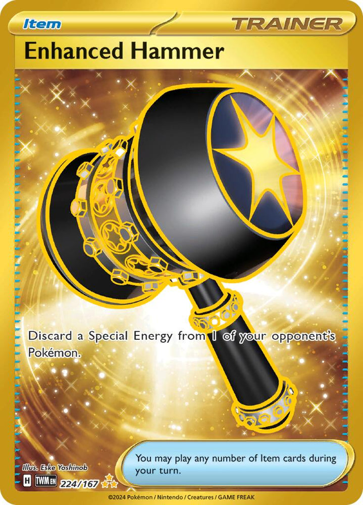 Enhanced Hammer (224/167) [Scarlet & Violet: Twilight Masquerade] Pokémon