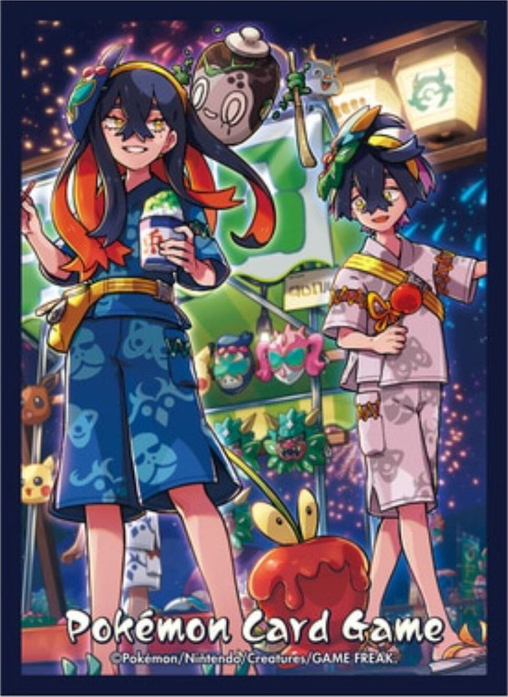 Card Sleeves - Carmine and Kieran (64-Pack) (Pokemon Center Japan Exclusive) Pokémon