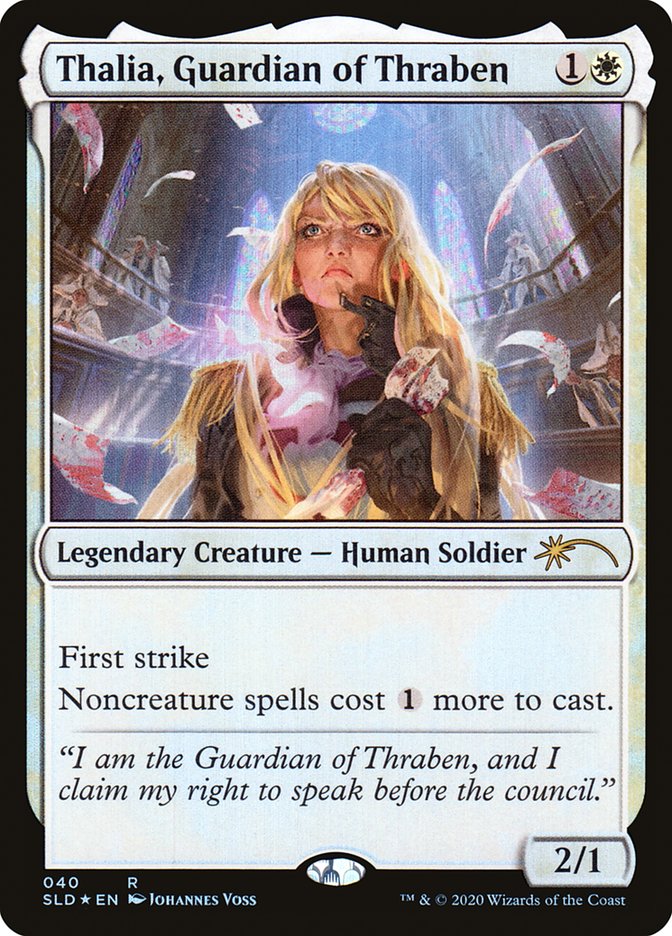 Thalia, Guardian of Thraben (40) [Secret Lair Drop Series] Magic: The Gathering