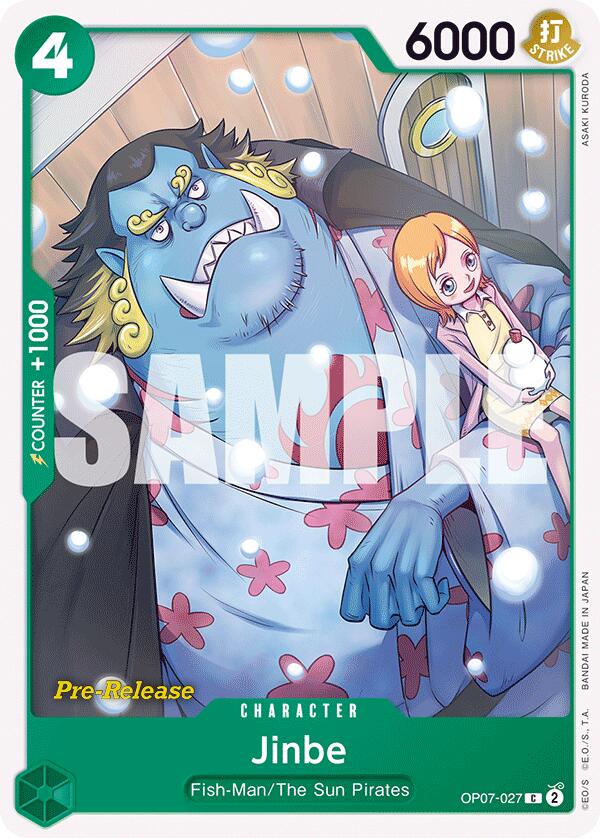 Jinbe [500 Years in the Future Pre-Release Cards] Bandai