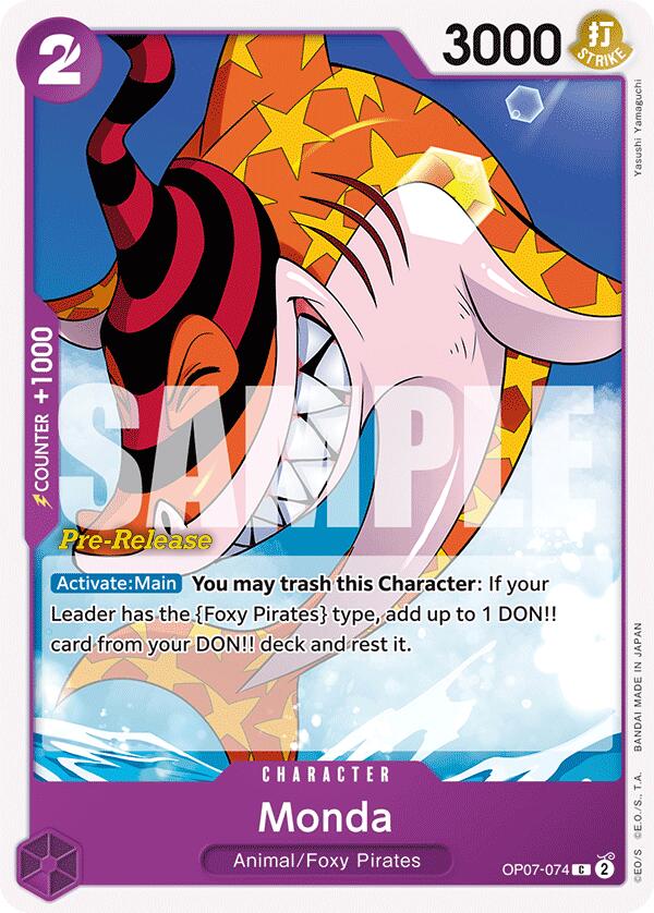 Monda [500 Years in the Future Pre-Release Cards] Bandai