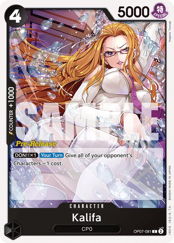 Kalifa [500 Years in the Future Pre-Release Cards] Bandai