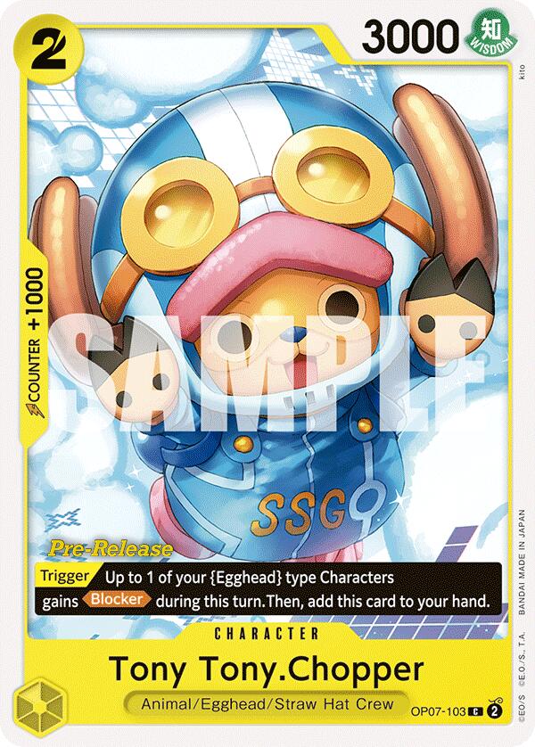 Tony Tony.Chopper [500 Years in the Future Pre-Release Cards] Bandai
