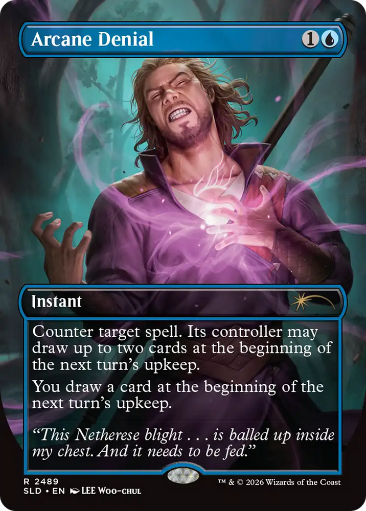 Arcane Denial (2489) [Secret Lair Drop Series] Magic: The Gathering