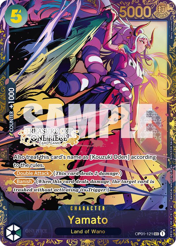 Yamato (Treasure Cup) [One Piece Promotion Cards] Bandai