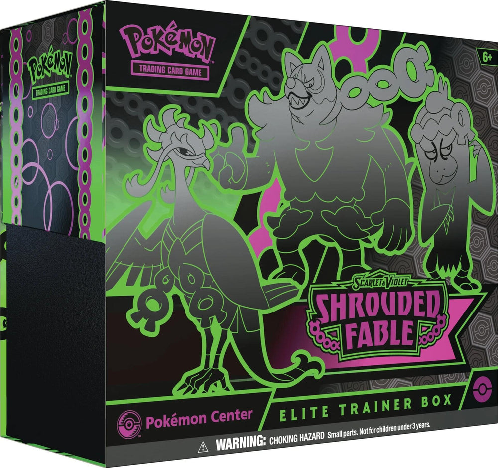 Scarlet & Violet: Shrouded Fable - Elite Trainer Box (Pokemon Center Exclusive) Pokémon
