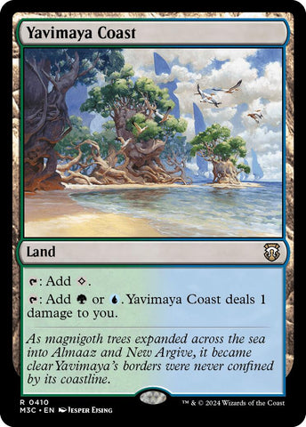 Yavimaya Coast [Modern Horizons 3 Commander] Magic: The Gathering