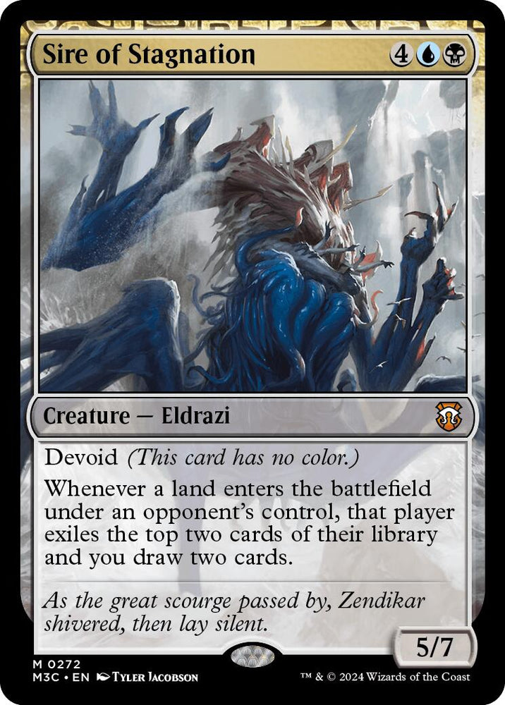 Sire of Stagnation [Modern Horizons 3 Commander] Magic: The Gathering