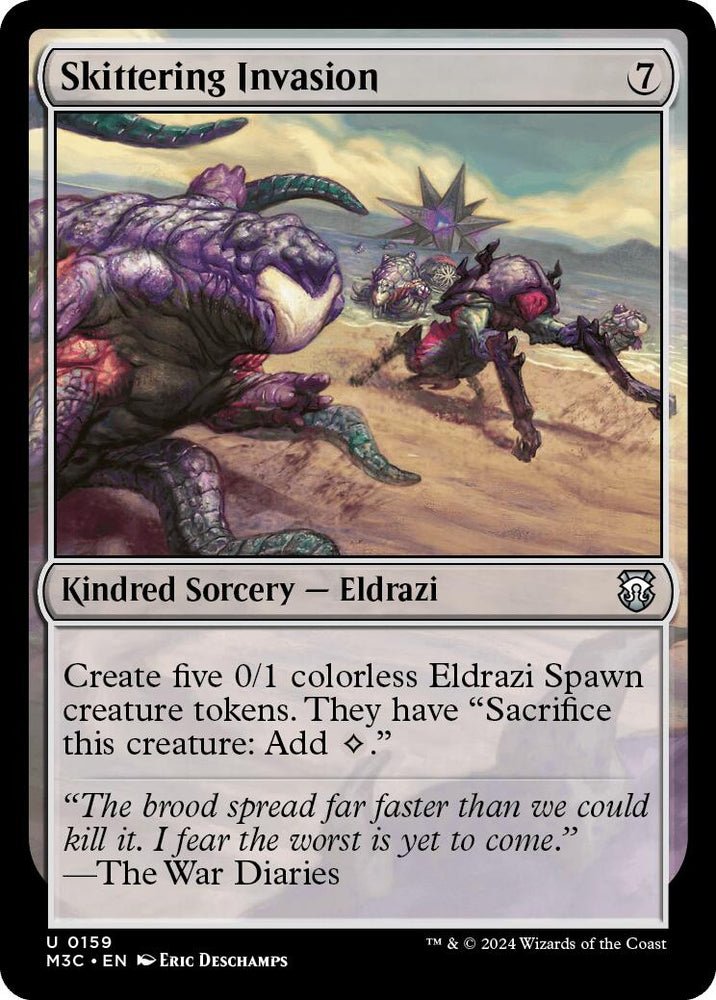 Skittering Invasion [Modern Horizons 3 Commander] Magic: The Gathering