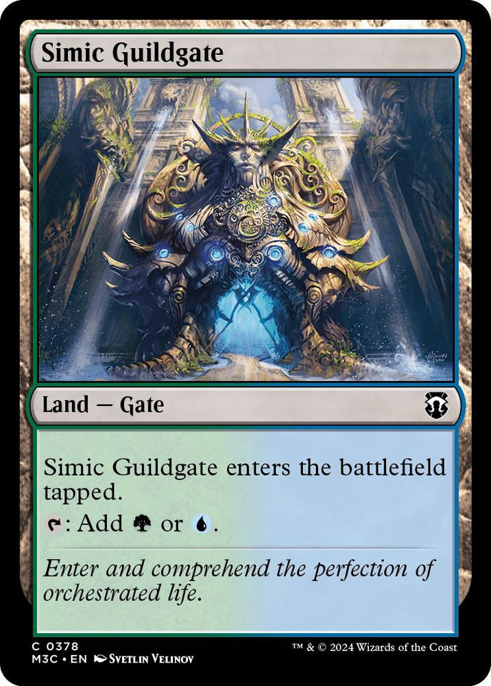 Simic Guildgate [Modern Horizons 3 Commander] Magic: The Gathering