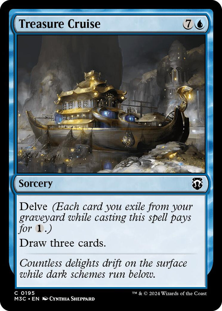 Treasure Cruise [Modern Horizons 3 Commander] Magic: The Gathering